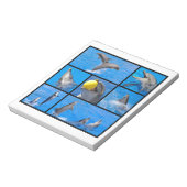 イルカの複数の写真 ノートパッド (回転)