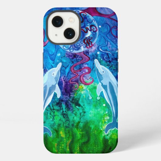イルカの視線 iPhone 6/6s カバー (裏面)
