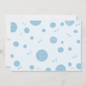 イルカの誕生日写真招待状 男の子 招待状 (裏面)