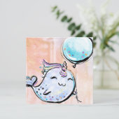 イルカの誕生日 招待状 (スタンド正面)