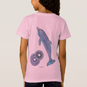 イルカの調和 Tシャツ (裏面)