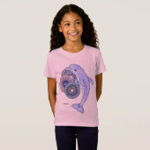 イルカの調和 Tシャツ (正面フル)