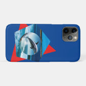 イルカの踊りが波に乗って来た。 Case-Mate iPhoneケース (裏面(横))