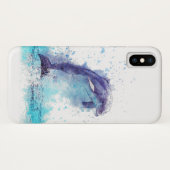 イルカの電話箱 Case-Mate iPhoneケース (裏面(横))