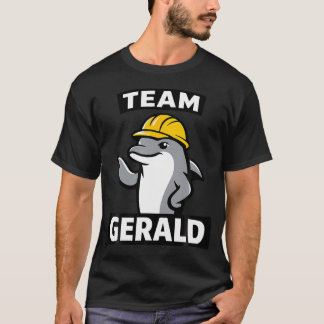 イルカの面白チーム Tシャツ