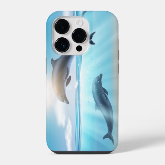 イルカのCase-Mate iPhoneケース iPhone 14 Proケース (裏面)