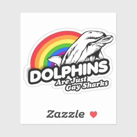 イルカはただのゲイサメ シール (シート)