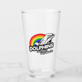 イルカはただのゲイサメ タンブラーグラス (正面)