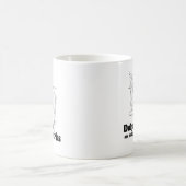 イルカはゲイのサメ コーヒーマグカップ (中央)
