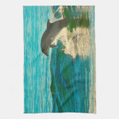 イルカは私の霊獣だ キッチンタオル (縦)