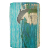 イルカは私の霊獣だ バスマット (正面縦)