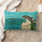 イルカは私の霊獣だ ランバークッション (ブランケット)