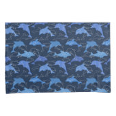 イルカよくはしゃぐ類 枕カバー (正面右)