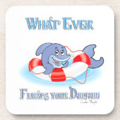 イルカを浮かせるものは コースター (正面)