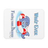 イルカを浮かせるものは マグネット (横)