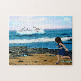 イルカを見る ジグソーパズル