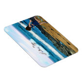 イルカを見る マグネット (右側)