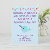 イルカカクテルパーソナライズ 招待状 (スタンド正面)