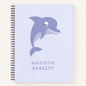 イルカキッズ かわいい ノートブック (正面)