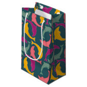 イルカグリーン スモールペーパーバッグ (正面アングル)