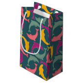 イルカグリーン スモールペーパーバッグ (裏面アングル)