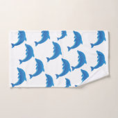 イルカタオルバイダイヤ2858 ハンドタオル (ハンドタオル)