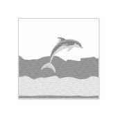 イルカテーマゴム印 ラバースタンプ (インプリント)