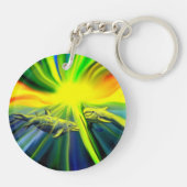 イルカファミリーin the sunshine キーホルダー (裏面)