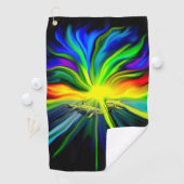 イルカファミリーin the sunshine ゴルフタオル (インサイチュ)