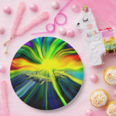 イルカファミリーin the sunshine ペーパープレート (パーティー)