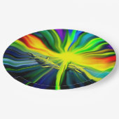 イルカファミリーin the sunshine ペーパープレート (アングル)