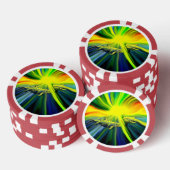 イルカファミリーin the sunshine ポーカーチップ (積み重ね)