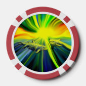 イルカファミリーin the sunshine ポーカーチップ (裏面)