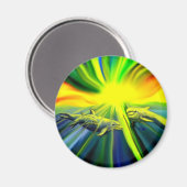 イルカファミリーin the sunshine マグネット (正面/裏面)