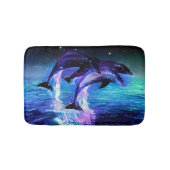 イルカファンタジー瞑想または バスマット (正面)