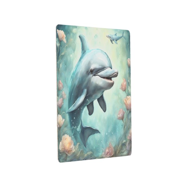 イルカファンタジー8 メタルプリント (3/4)