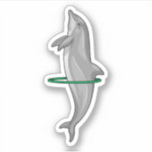 イルカフィットネスタイヤスポーツ シール (正面)