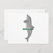 イルカフィットネスタイヤスポーツ ポストカード (正面/裏面)