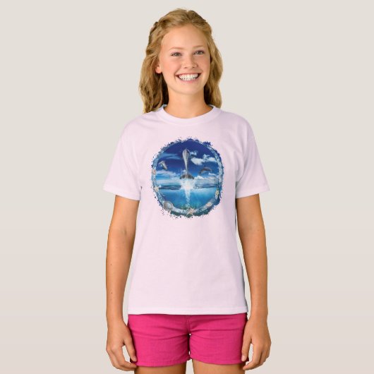 イルカポッドキャストパーティー Tシャツ (正面フル)
