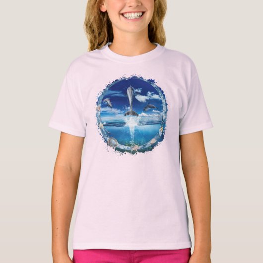 イルカポッドキャストパーティー Tシャツ (正面)