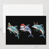 イルカラバー クリスマス サンタハット Xmas (正面/裏面)