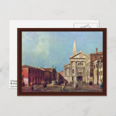 イルカンポE La Chiesa Di San Francesco Della Vigna. ポストカード (正面/裏面)