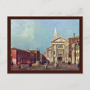 イルカンポE La Chiesa Di San Francesco Della Vigna. ポストカード