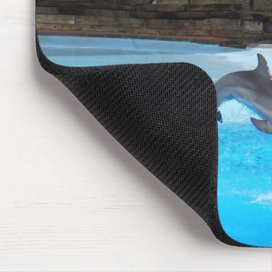 イルカ二頭 マウスパッド (コーナー)