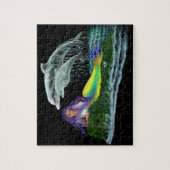 イルカ付き人魚 ジグソーパズル (縦)