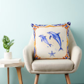 イルカ地中海の類 クッション (椅子)