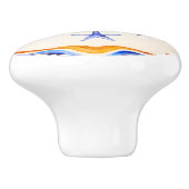 イルカ地中海の類 セラミックノブ (側面)