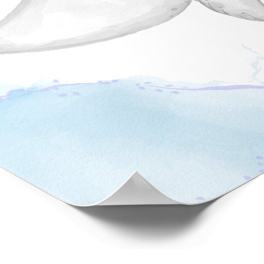 イルカ子供部屋ポスターシーアニマルキッズ ポスター (角)