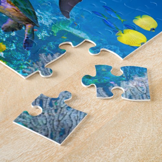 イルカ家族 ジグソーパズル (側面)