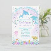 イルカ招待状ドルフィンアンダーザシー招待状 招待状 (スタンド正面)